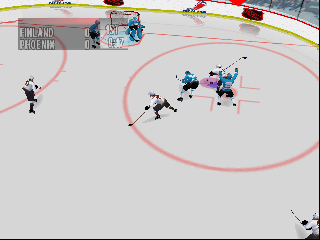NHL Breakaway 99 (USA) In game screenshot